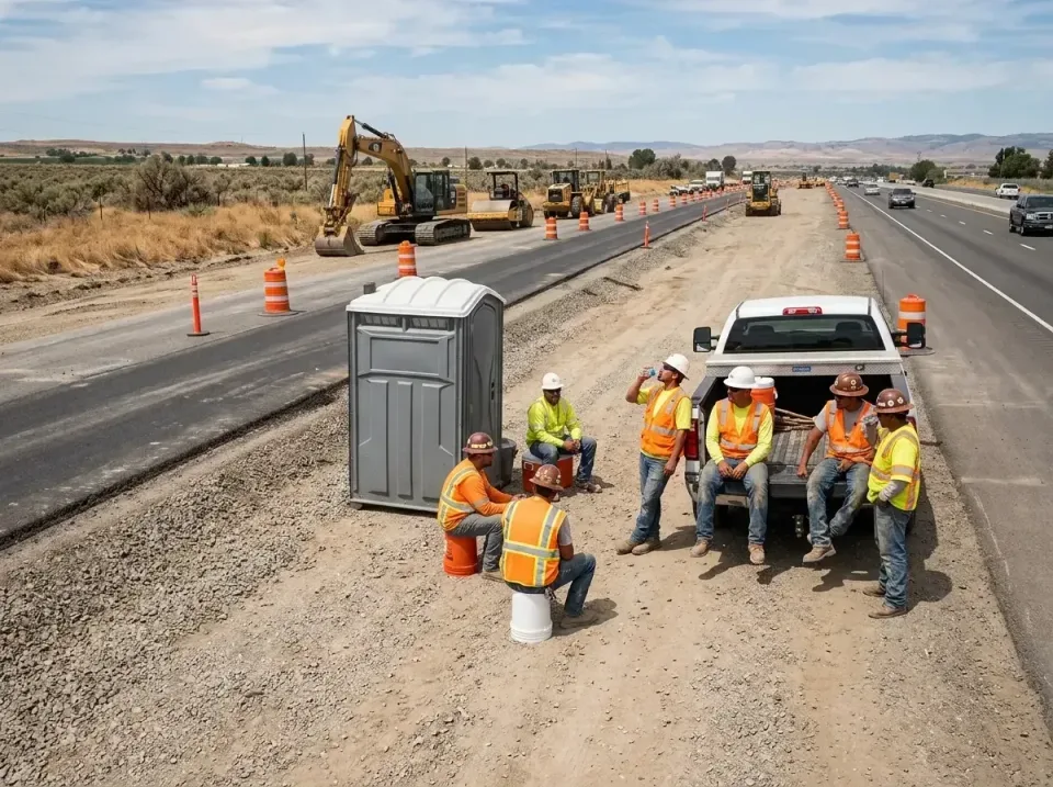 highway-road-construction-crew-007 — frequently asked questions, Porta Potty and Restroom Rentals in Kalaeloa, HI